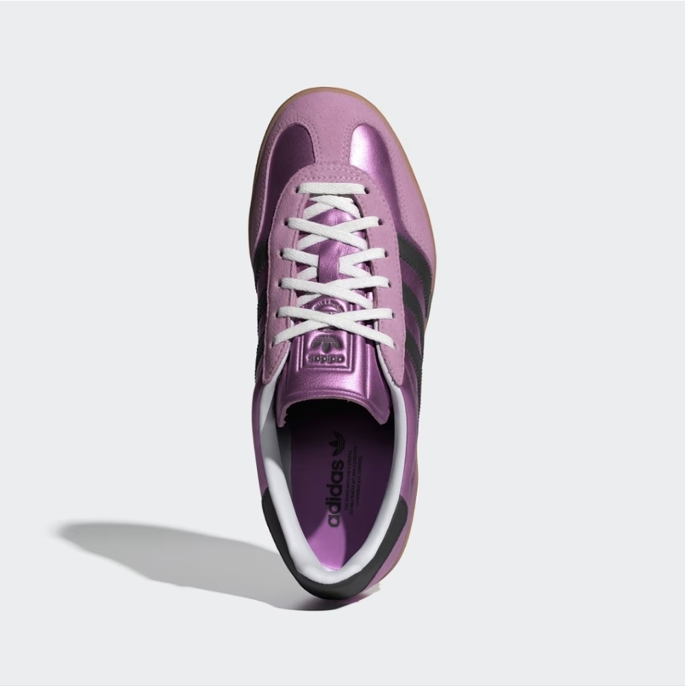 Adidas Women's Metallic Purple Sneakers